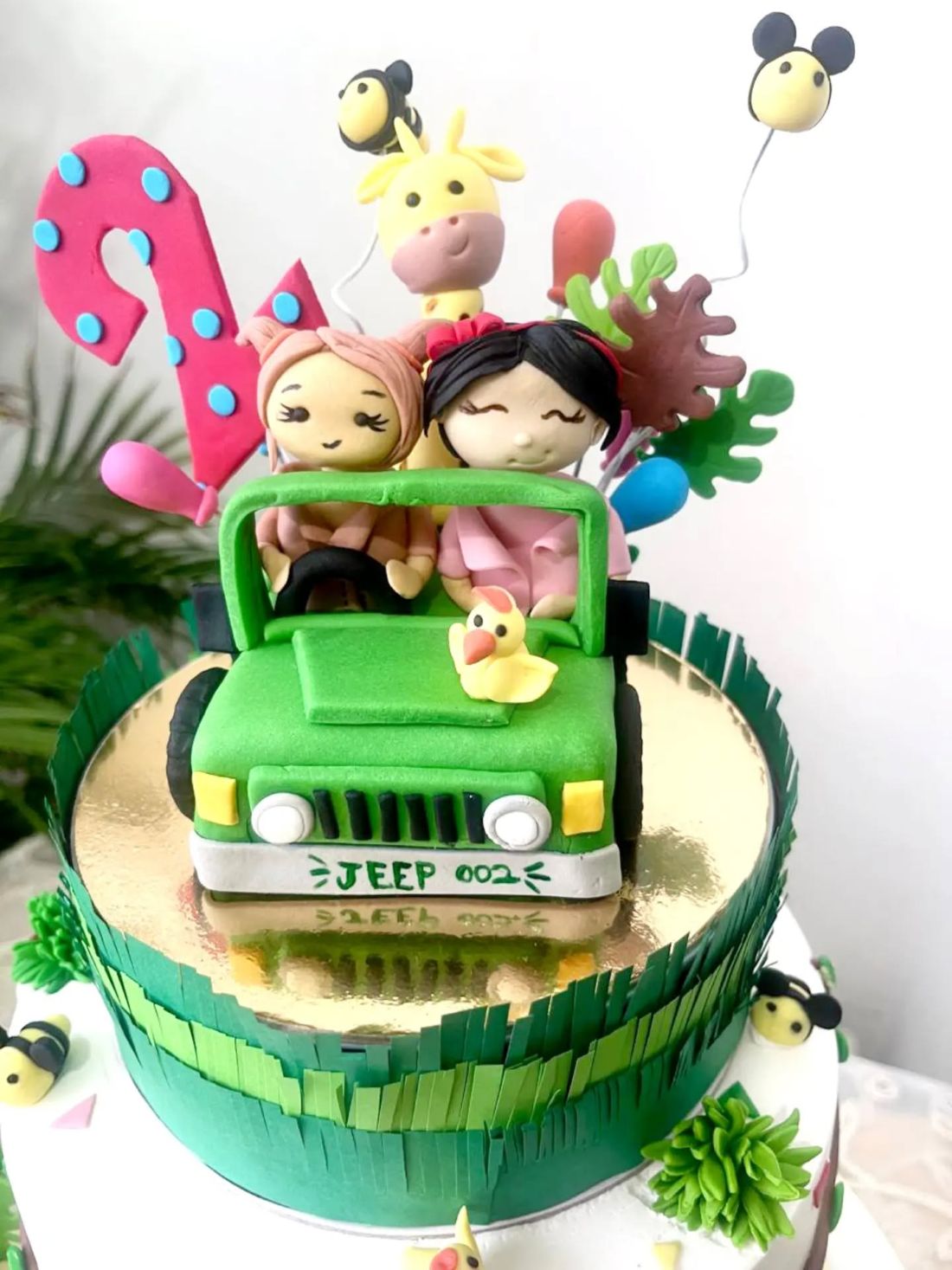 Jeep safari cake